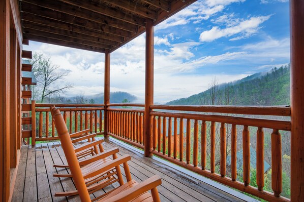 Incredible views from the decks.
