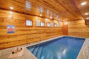 Indoor pool.
