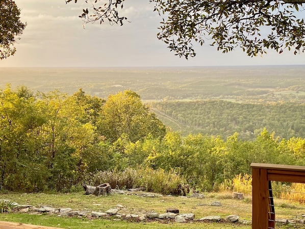 Vue depuis l’hébergement