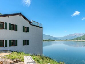 Blue, Water, Body Of Water, Water Resources, Natural Landscape, Mountain, Hill, Bank, Lake, Mountain Range