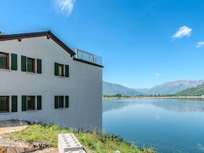 Blue, Water, Body Of Water, Water Resources, Natural Landscape, Mountain, Hill, Bank, Lake, Mountain Range