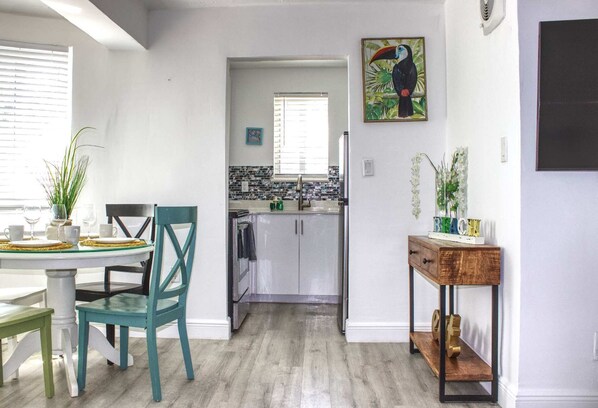 Dining Room and Kitchen