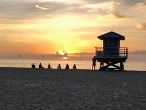Sunrise at the beach