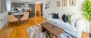 FULL SHOT OF THE APARTMENT