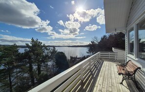 outside