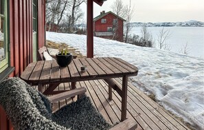 outside