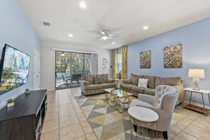Spacious living area