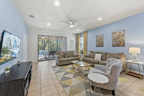 Spacious living area