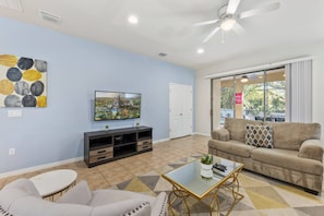 Spacious living area