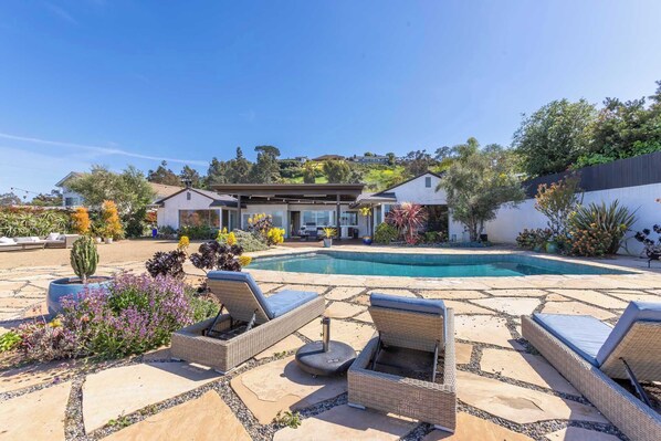 Outdoor Area- Please note that the pool cannot be heated