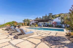 Outdoor Area with Sun Loungers