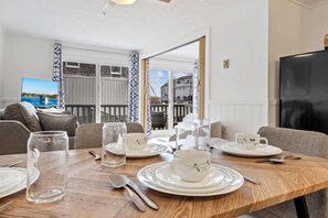 Make mealtime memories together at the dining table, seating 4