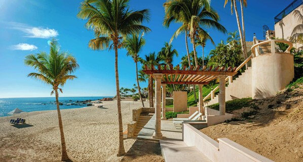 Private beach access
