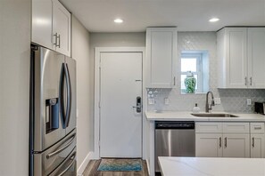 Modern Kitchen & Front Entrance