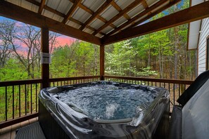 SOAK IN THE HOT TUB IN NATURE