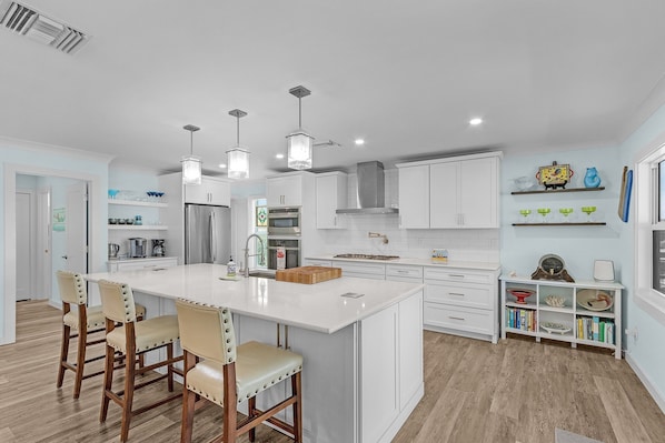 Upstairs kitchen