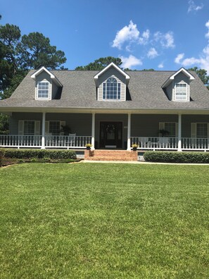 Wrap around porch