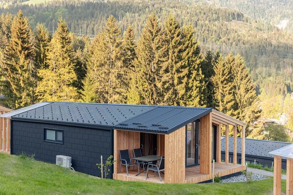 Stugans exteriör [sommar]