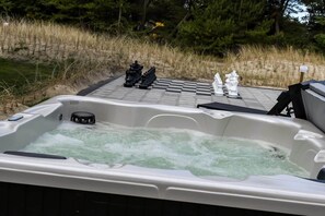Bain à remous extérieur