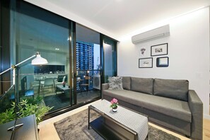 A comfortable & modern interior.