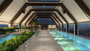Rooftop pool