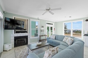 View of the Bay from Living Room