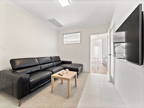 Watch movies in our dedicated entertainment area.