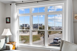 View from living room