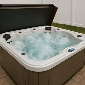 Bubbelpool utomhus