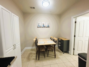 Eat in Kitchen Area