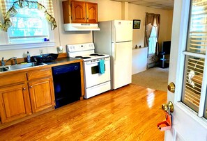 Simple, old school kitchen