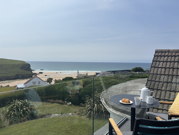 Cream Tea on the Balcony