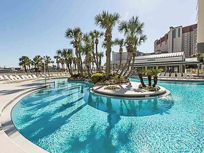Beautiful Lagoon Pool at Long Beach