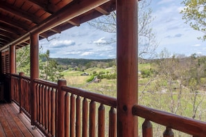 Views from Blackberry Lodge's relaxing decks