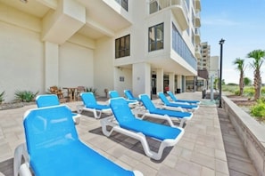 Bring you favorite tunes and relax on the sundeck.