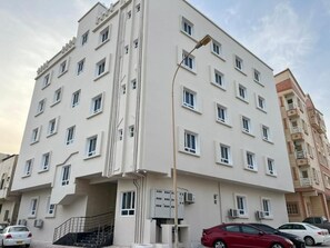 施設の正面