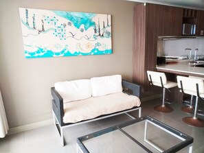 Seating area,Living Room,View(from property / room),Sea view,Bird's eye view
