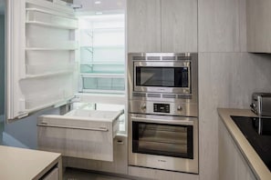 Built-in appliances.