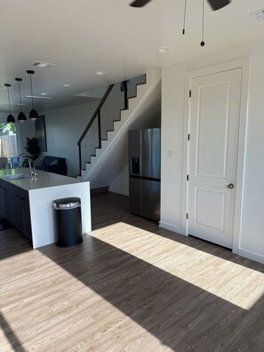 Home entrance.