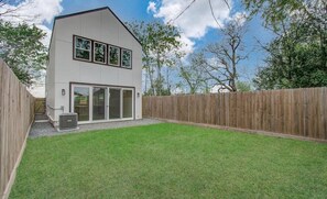 Back yard.