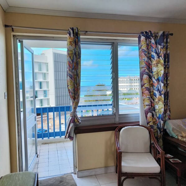 View to front balcony