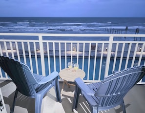 Evening View from the Private Balcony
