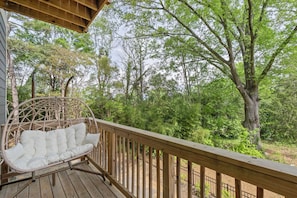 Relax on a tranquil balcony
