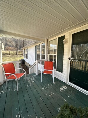 Front porch area