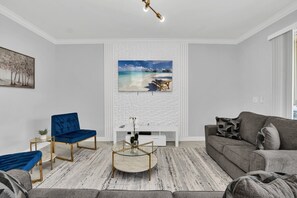 Beautiful design, cozy seating, and a spacious layout.