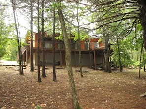 Back of cabin