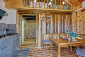 Kitchen and dining area