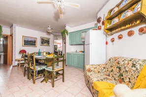 Kitchen and dining area