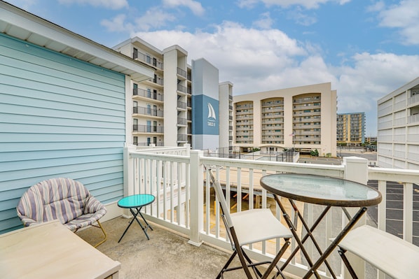 Ocean City Vacation Rental | 1BR | 1.5BA | Stairs Required | 612 Sq Ft