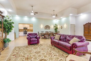 Living Room | Central A/C | Free WiFi
